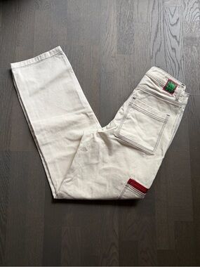 Empyre white cargo jeans
